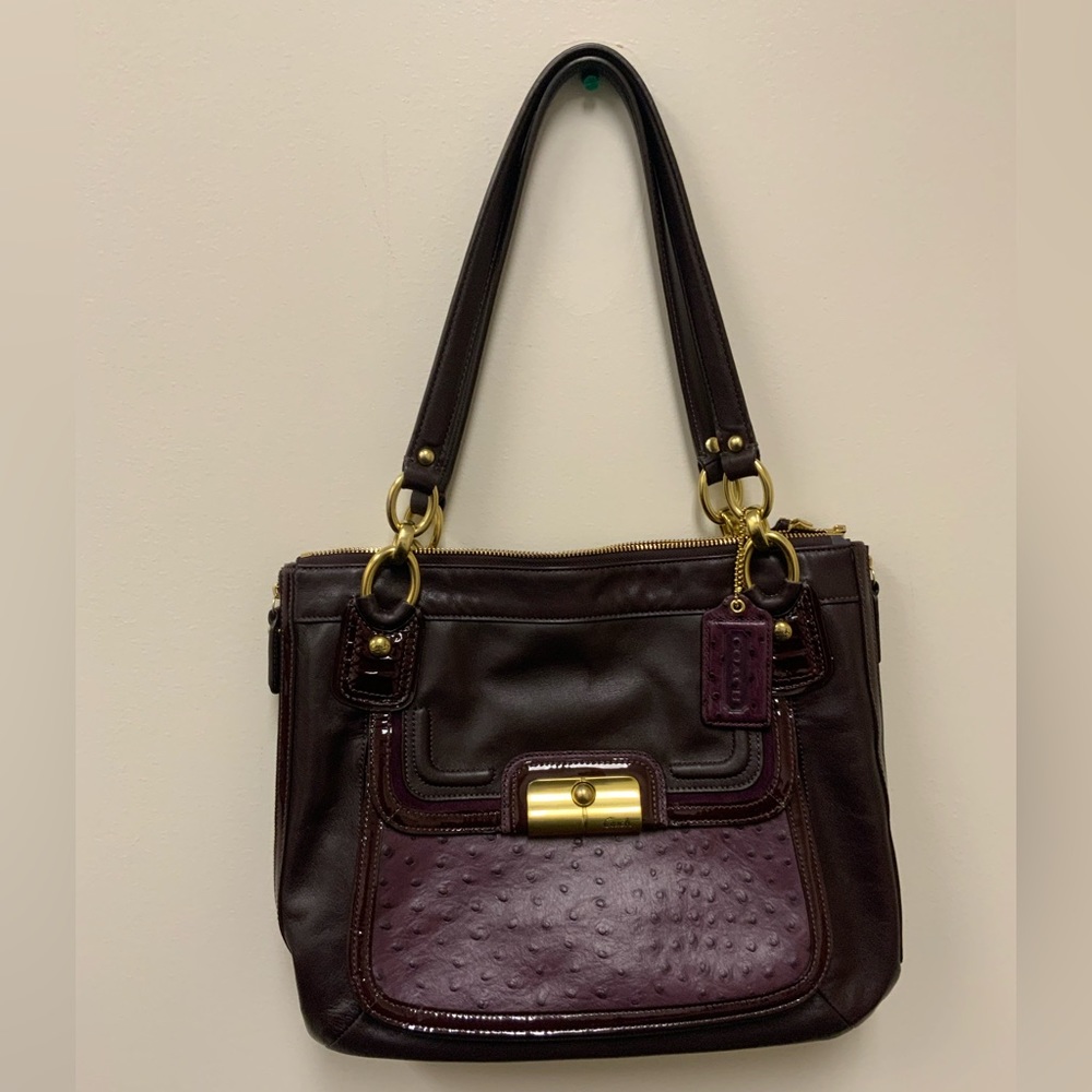Coach Leather Tote Bag